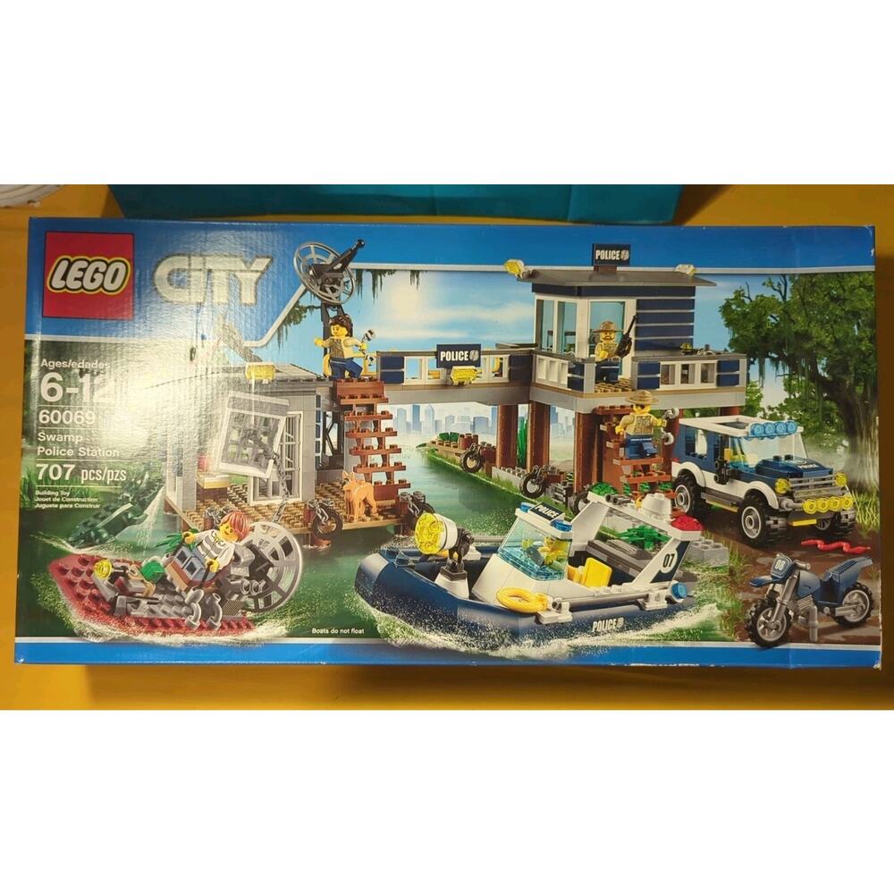 LEGO CITY: Swamp Police Station (60069) – Factory Sealed